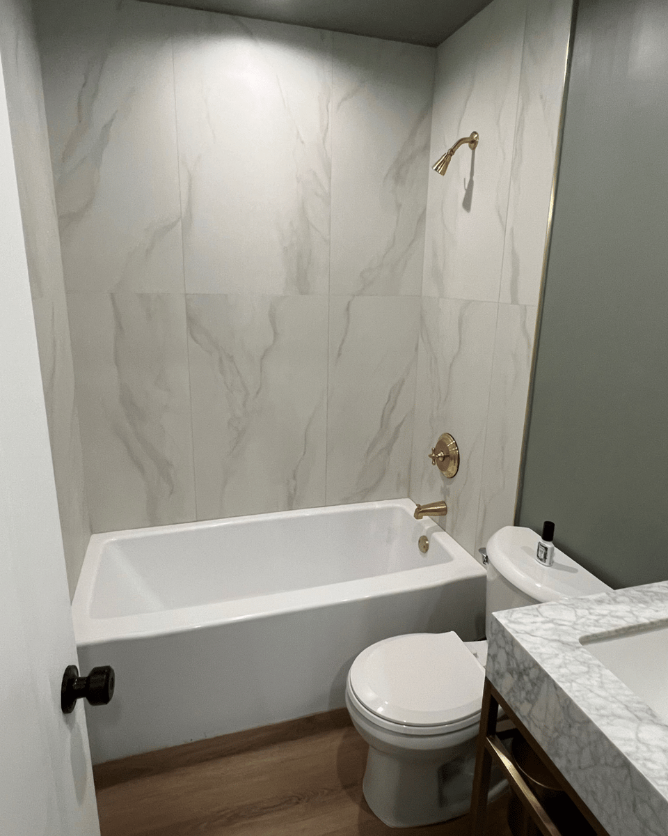 trendy-bathroom-remodel-marble-gold-accents